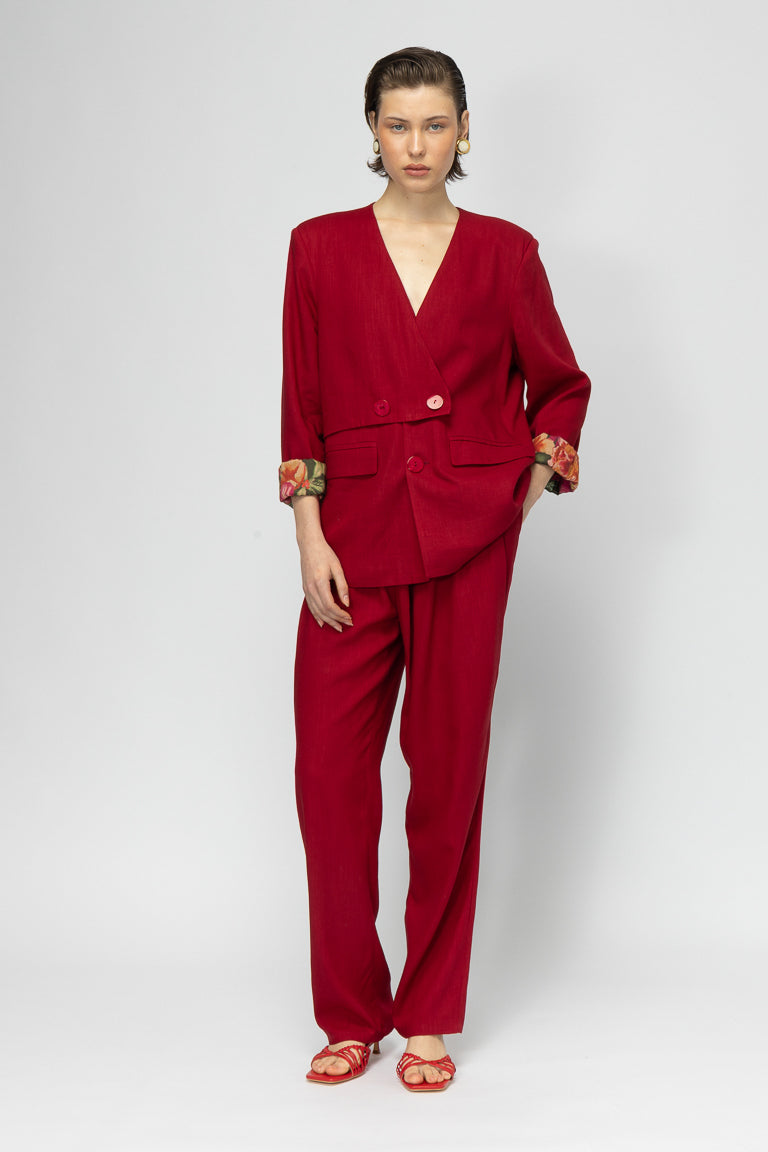 MALLORY CUBA LIBRE CHERRY BLAZER