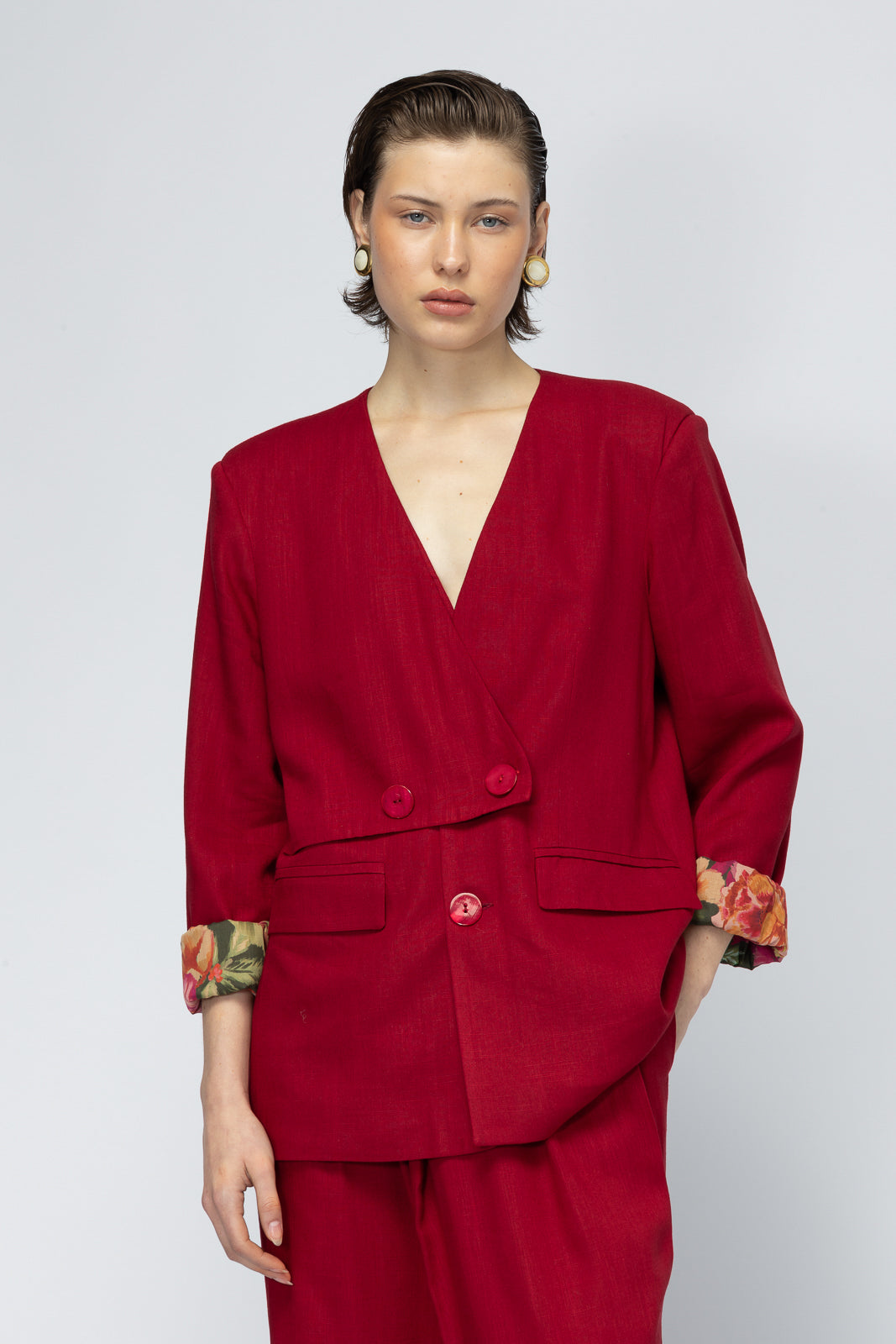 MALLORY CUBA LIBRE CHERRY BLAZER