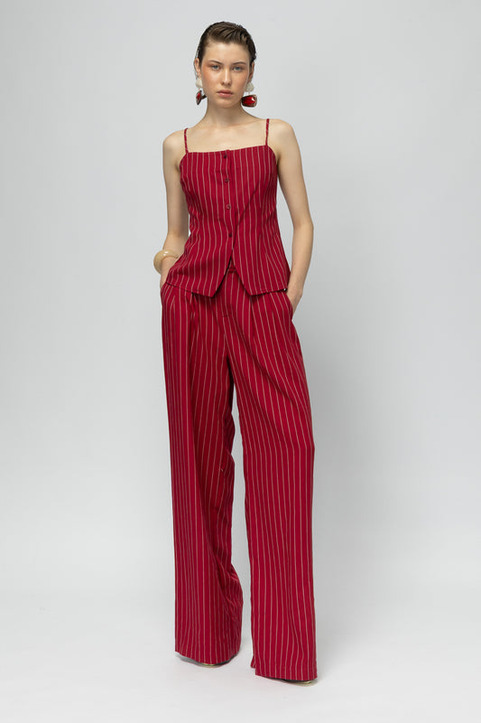 MALLORY CHERRY MARTINI PANTS