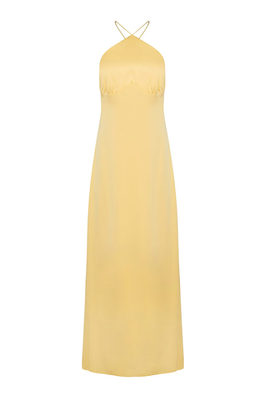 LA CHAINE EXOTIC DRESS LIGHT YELLOW