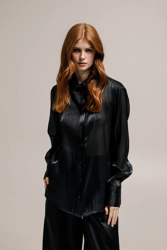 OLINA SHIRT BLACK THE JERKINS