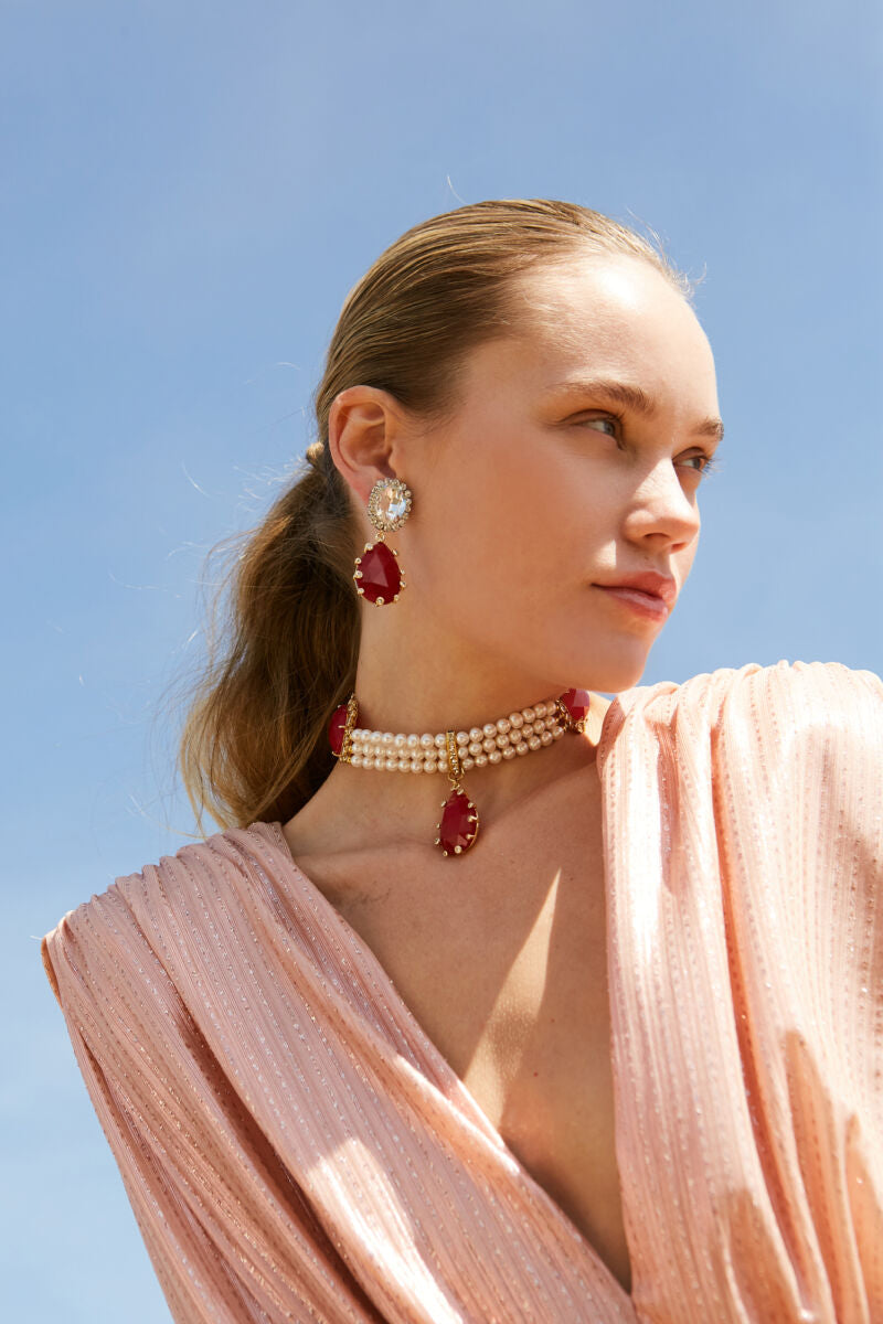 DESPERATE DESIGN CELESTINE CHOKER NECKLACE LIMITED EDITION