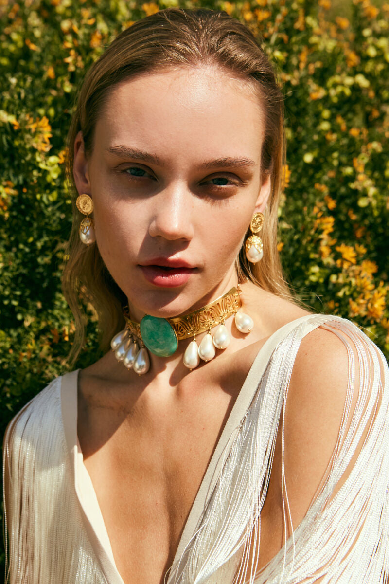 DESPERATE DESIGN PANDORA CHOKER NECKLACE