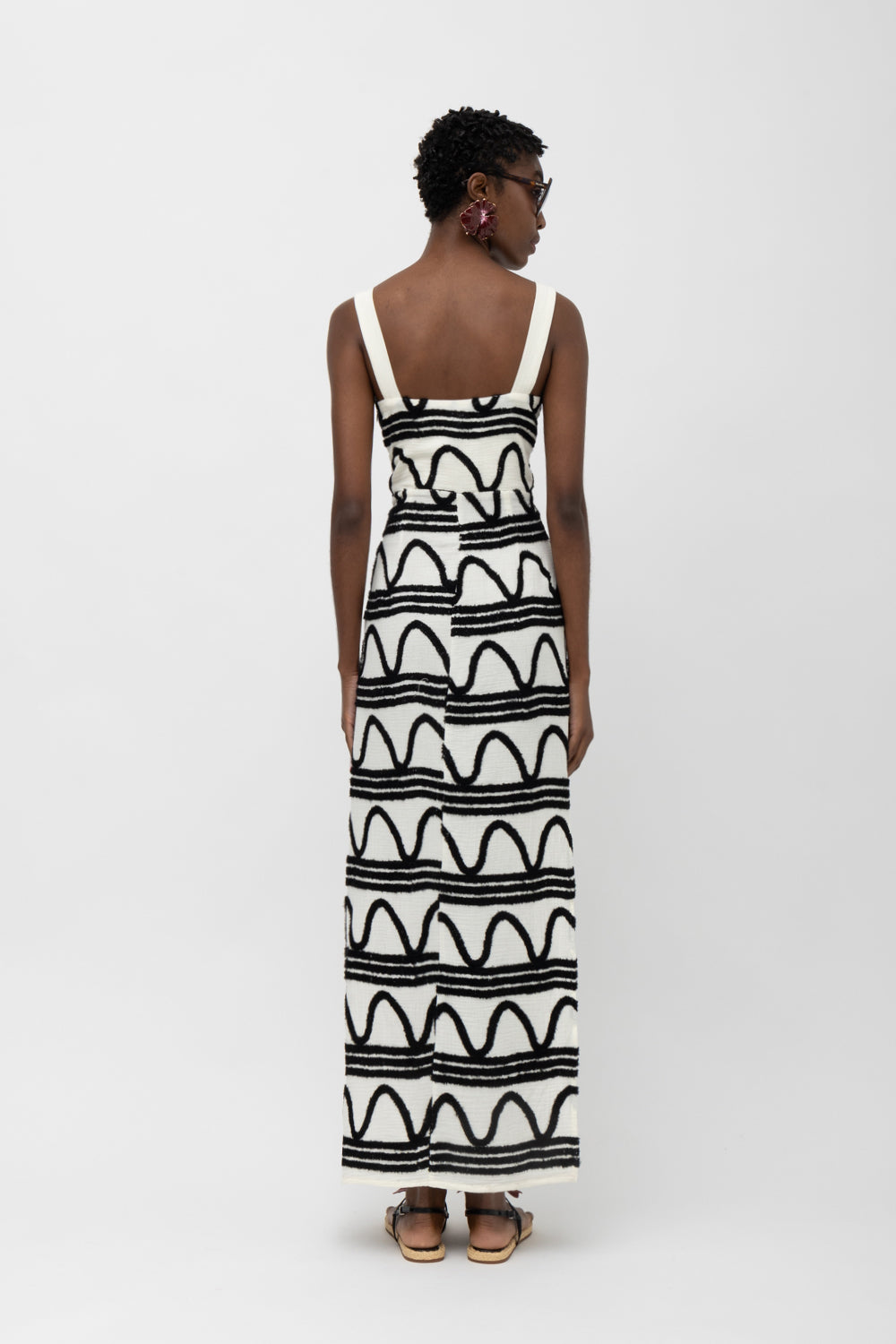 MALLORY KAYA B&W DRESS