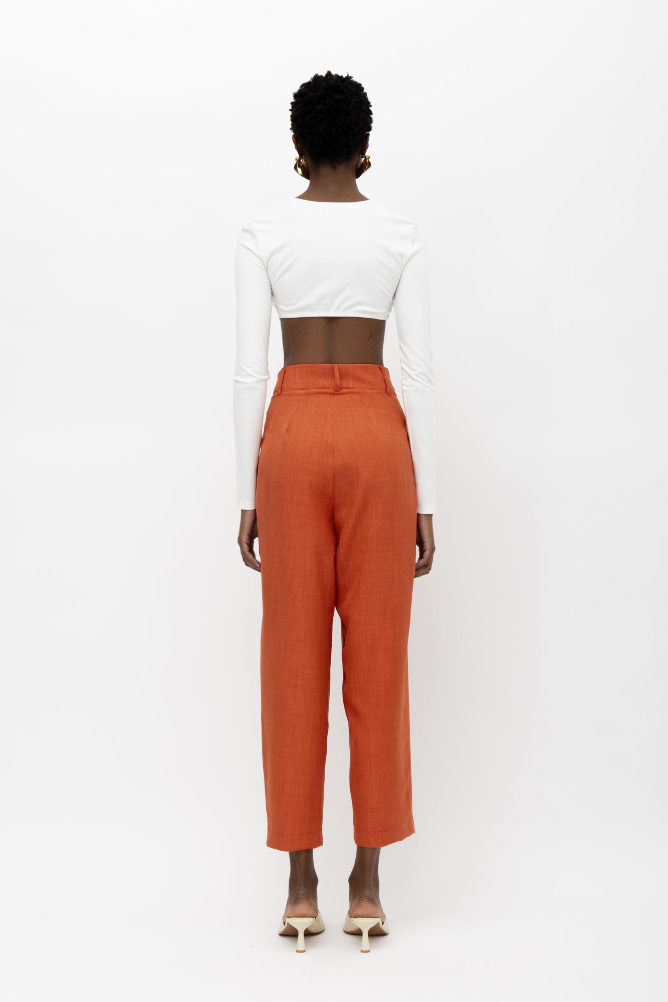 MALLORY NULU ORANGE PANTS