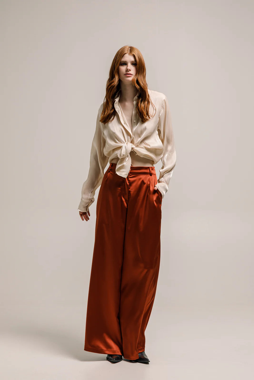 THE JERKINS KAHIL PANTS RUST