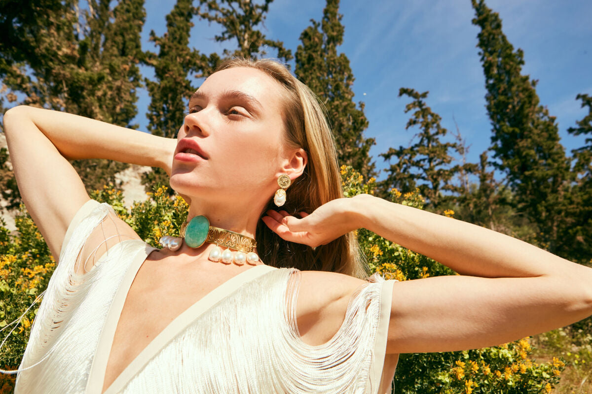 DESPERATE DESIGN PANDORA CHOKER NECKLACE