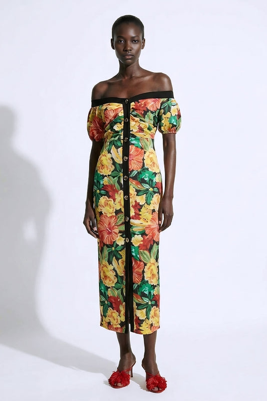 MALLORY SAMBA FLORAL DRESS