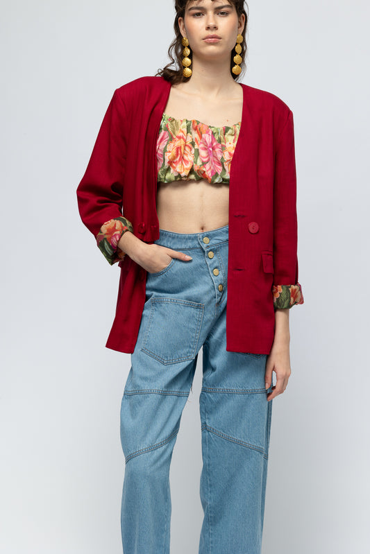 MALLORY CUBA LIBRE CHERRY BLAZER