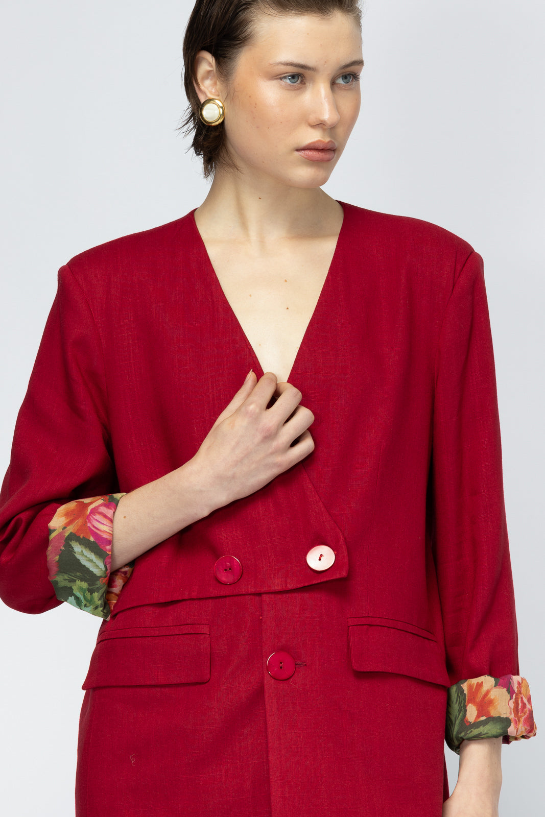MALLORY CUBA LIBRE CHERRY BLAZER