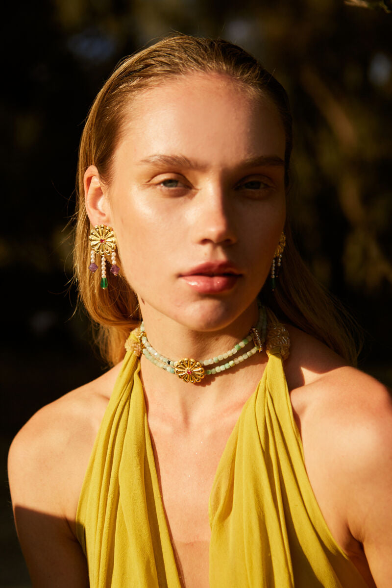 DESPERATE DESIGN HELENE COLLAR NECKLACE
