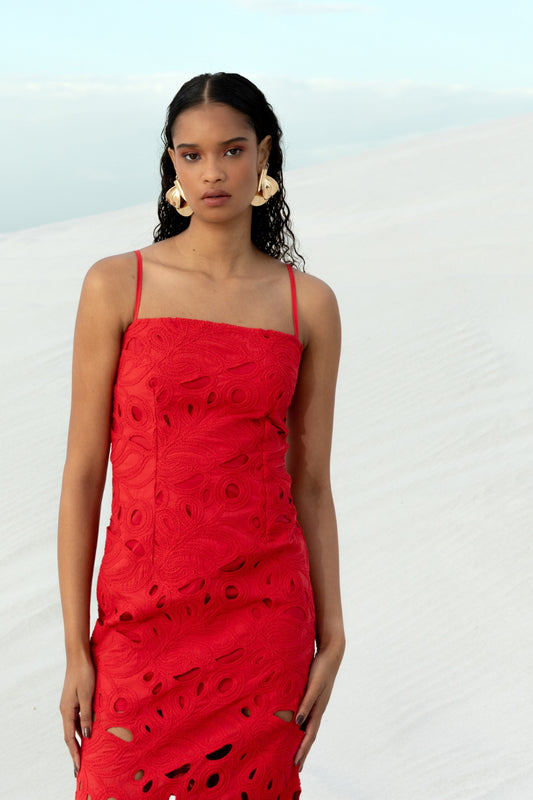 MALLORY AMARA RED DRESS