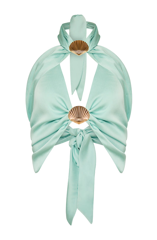 THE PEARL BUSTIER PISTACHIO