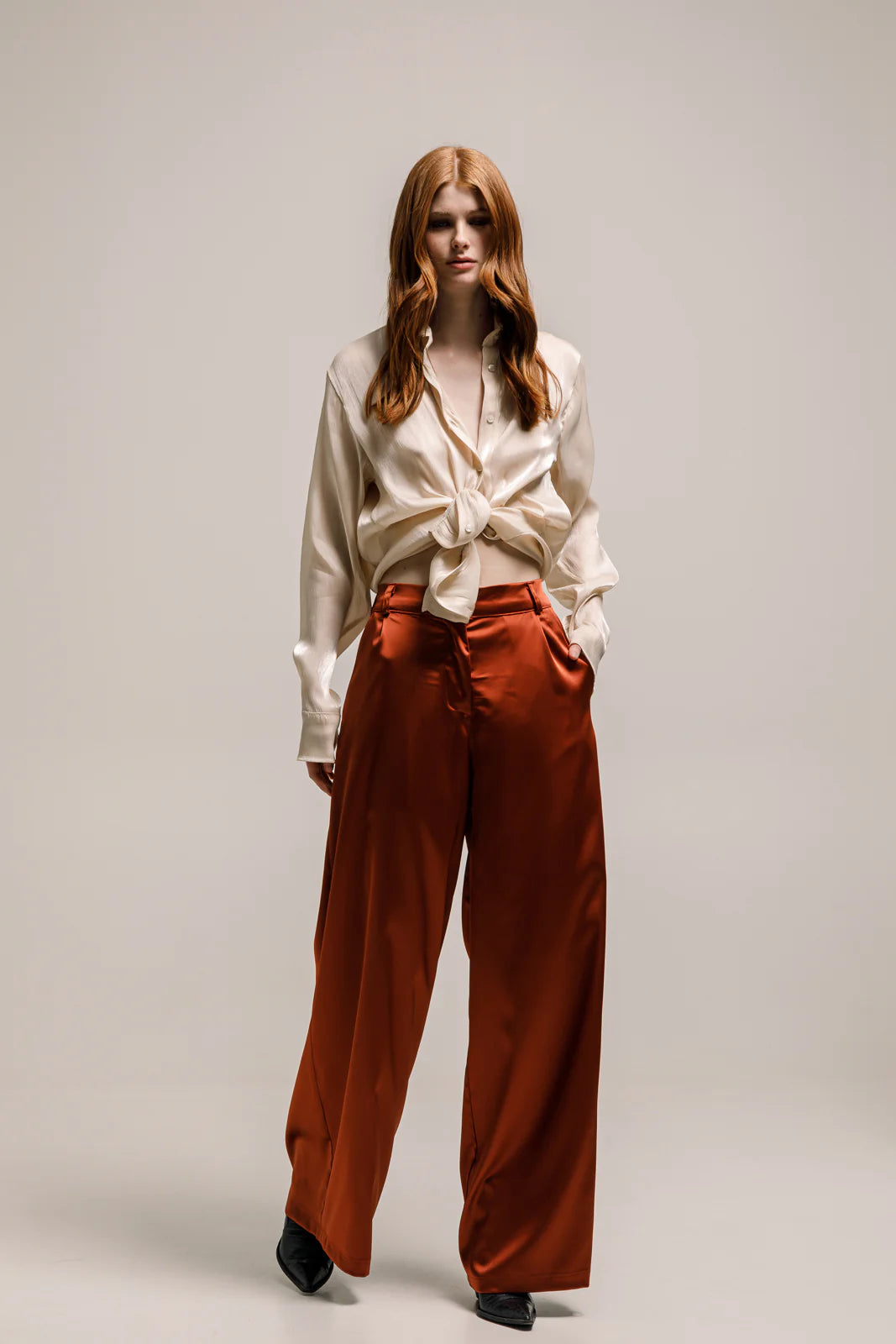 THE JERKINS KAHIL PANTS RUST