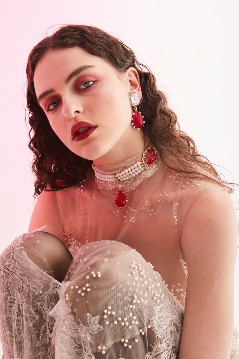 DESPERATE DESIGN CELESTINE CHOKER NECKLACE LIMITED EDITION