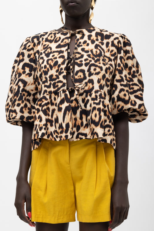 MALLORY LUANDA YELLOW SHORTS