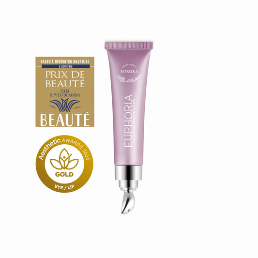 EUPHORIA MULTI-PEPTIDE EYE CREAM, 20ML AURORA NATURAL COSMETICS