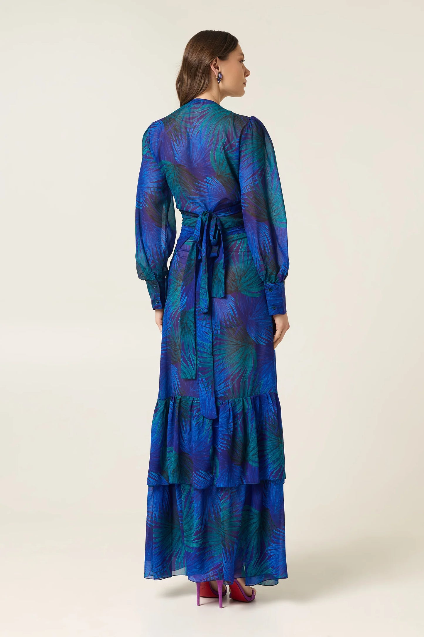 EVELEYA PALMERA MAXI POLYMORPHIC WRAP SKIRT