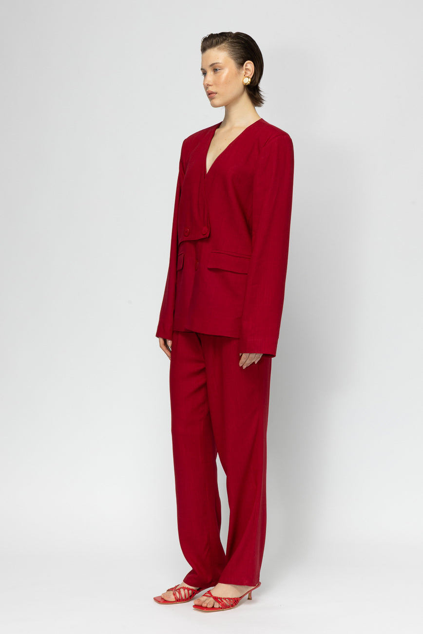 MALLORY CUBA LIBRE CHERRY BLAZER