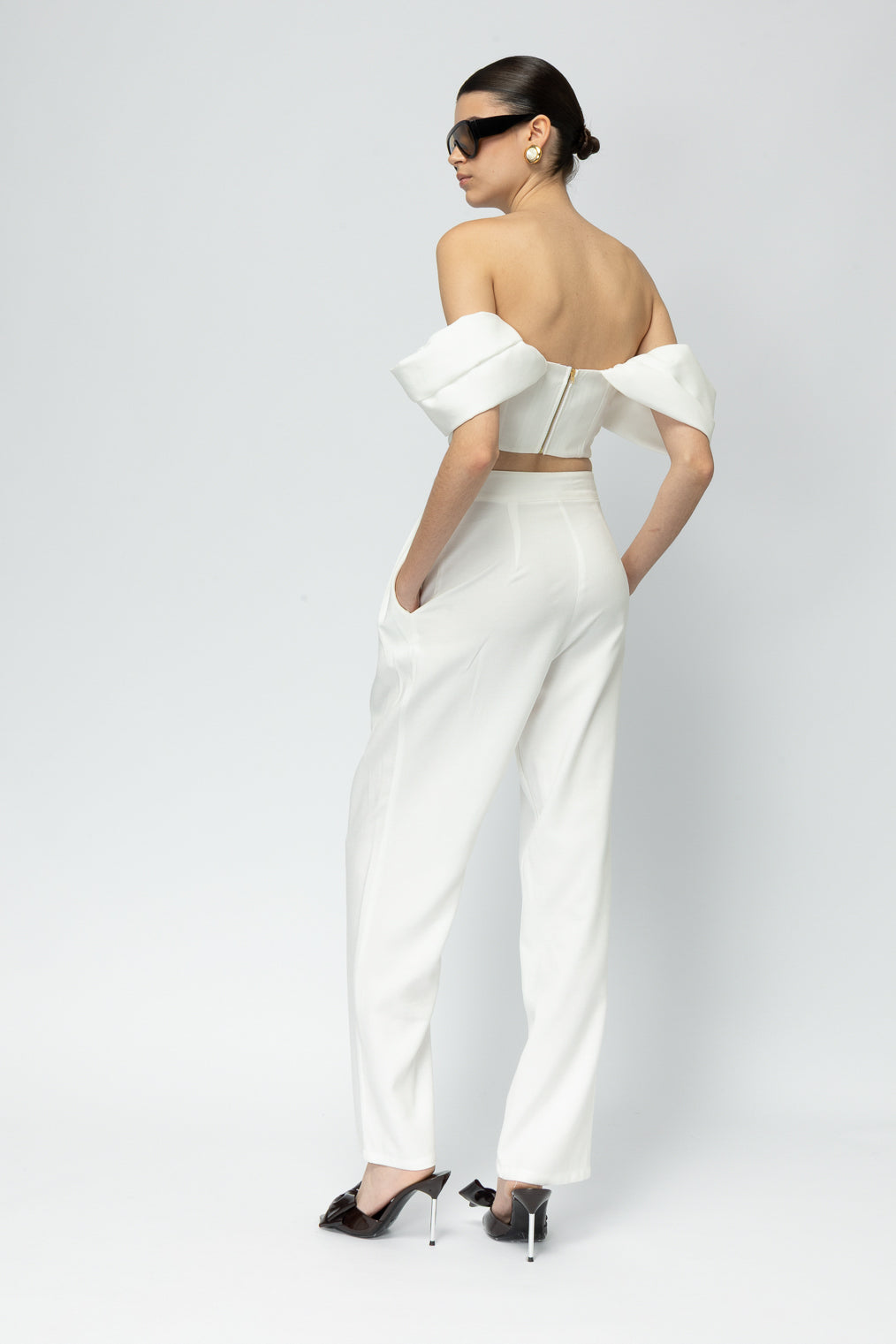 MALLORY NAIAH WHITE PANTS