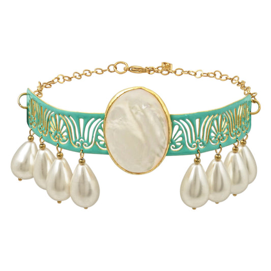 DESPERATE DESIGN ISMENE CHOKER NECKLACE