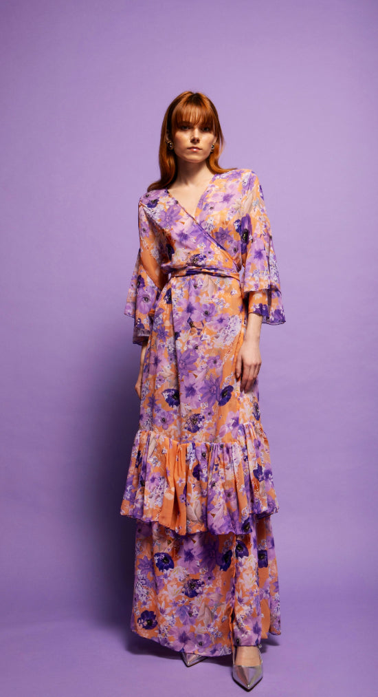 AZALEA MAXI POLYMORPHIC KIMONO DRESS EVELEYA