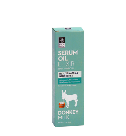 SERUM OIL ELIXIR DONKEY MILK 100ml BODY FARM