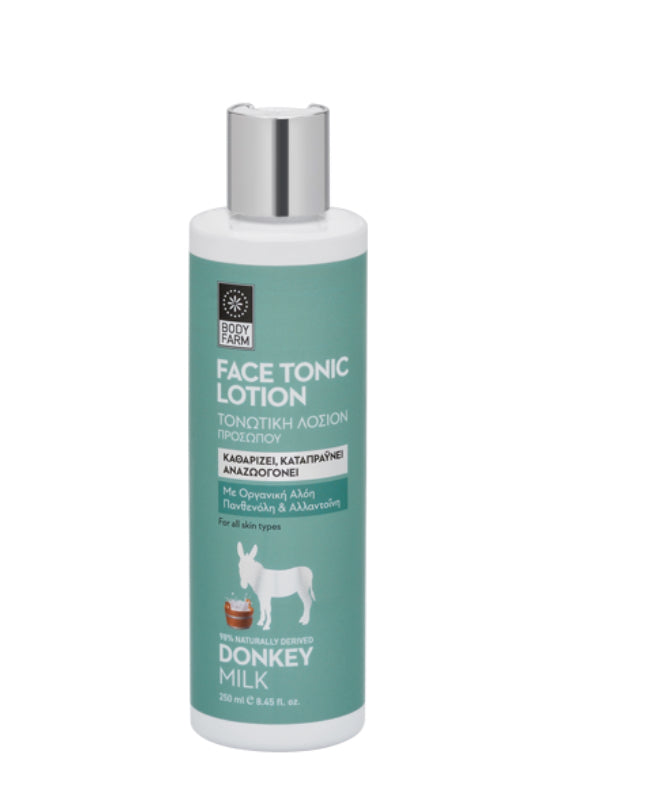 FACE TONIC LOTION DONKEY MILK 250ml BODY FARM