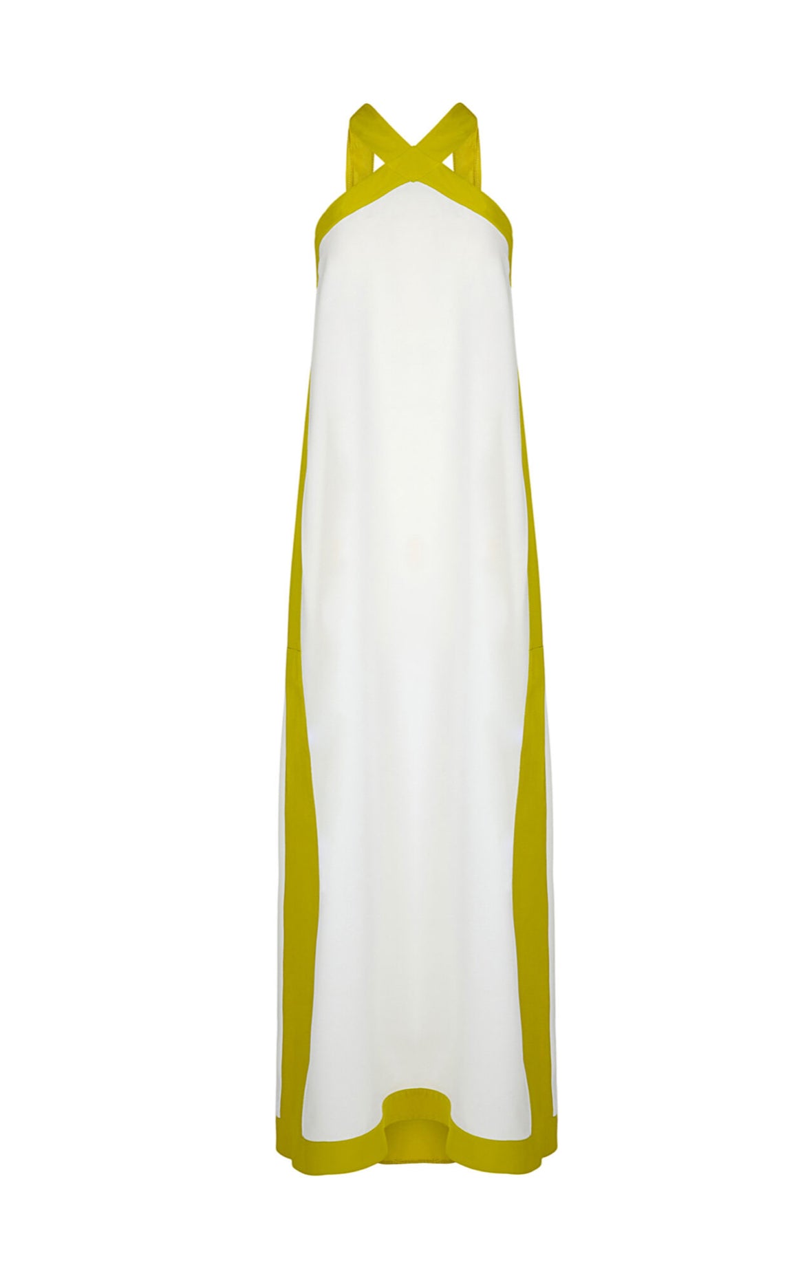 VYTHOS WHITE LIME MAXI DRESS La Chaine