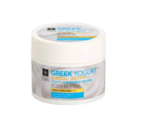 BODY BUTTER GREEK YOGURT & ROYAL JELLY 200ml BODY FARM