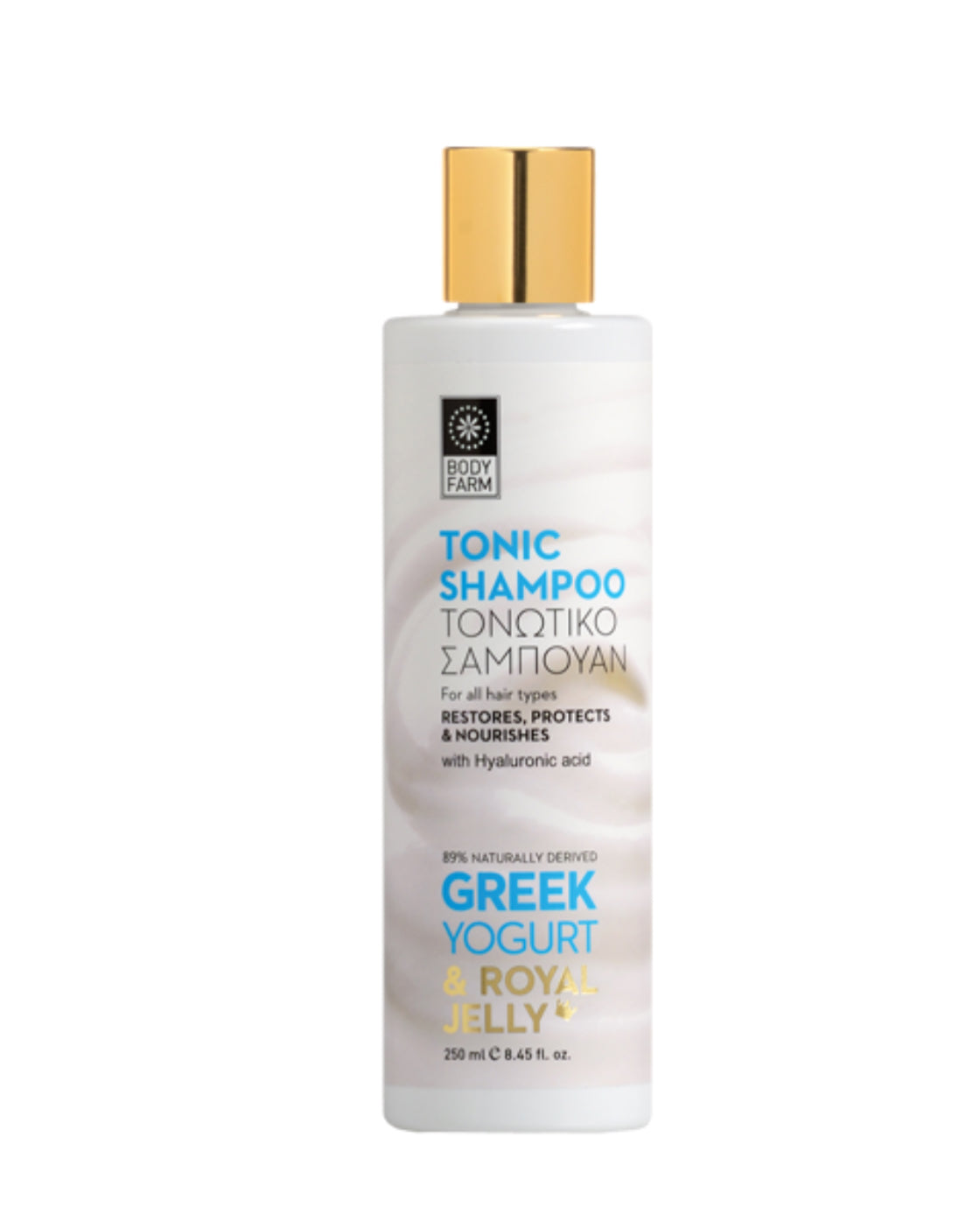 TONIC SHAMPOO GREEK YOGURT & ROYAL HONEY 250ml BODY FARM