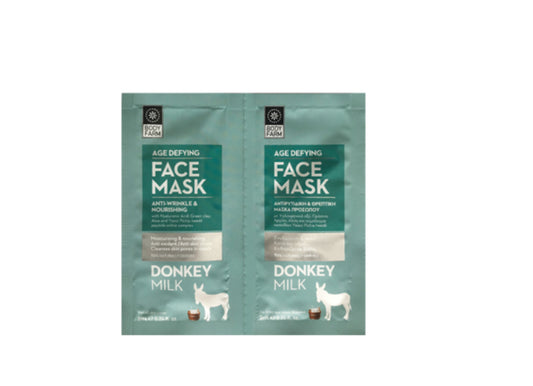 FACE MASK ANTI-WRINKLE & NOURISHING DONKEY MILK 8ml BODY FARM