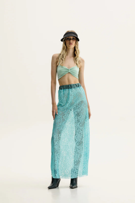 MAKYA SKIRT AQUA BLUE THE JERKINS