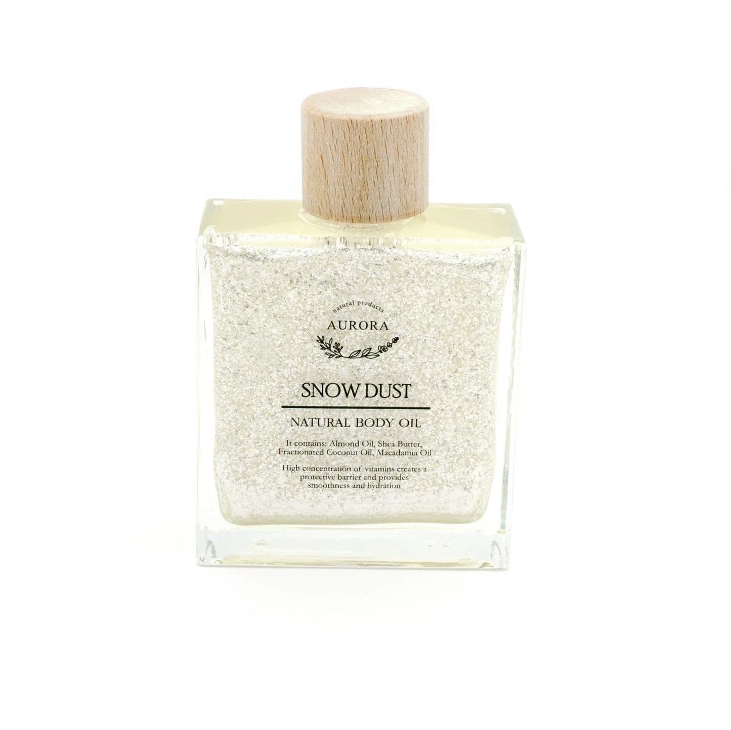 NATURAL BODY OIL - SNOW DUST , 100ML AURORA