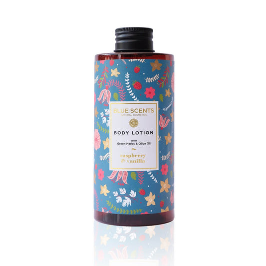 BODY LOTION RASPBERRY & VANILLA 300ml BLUE SCENTS