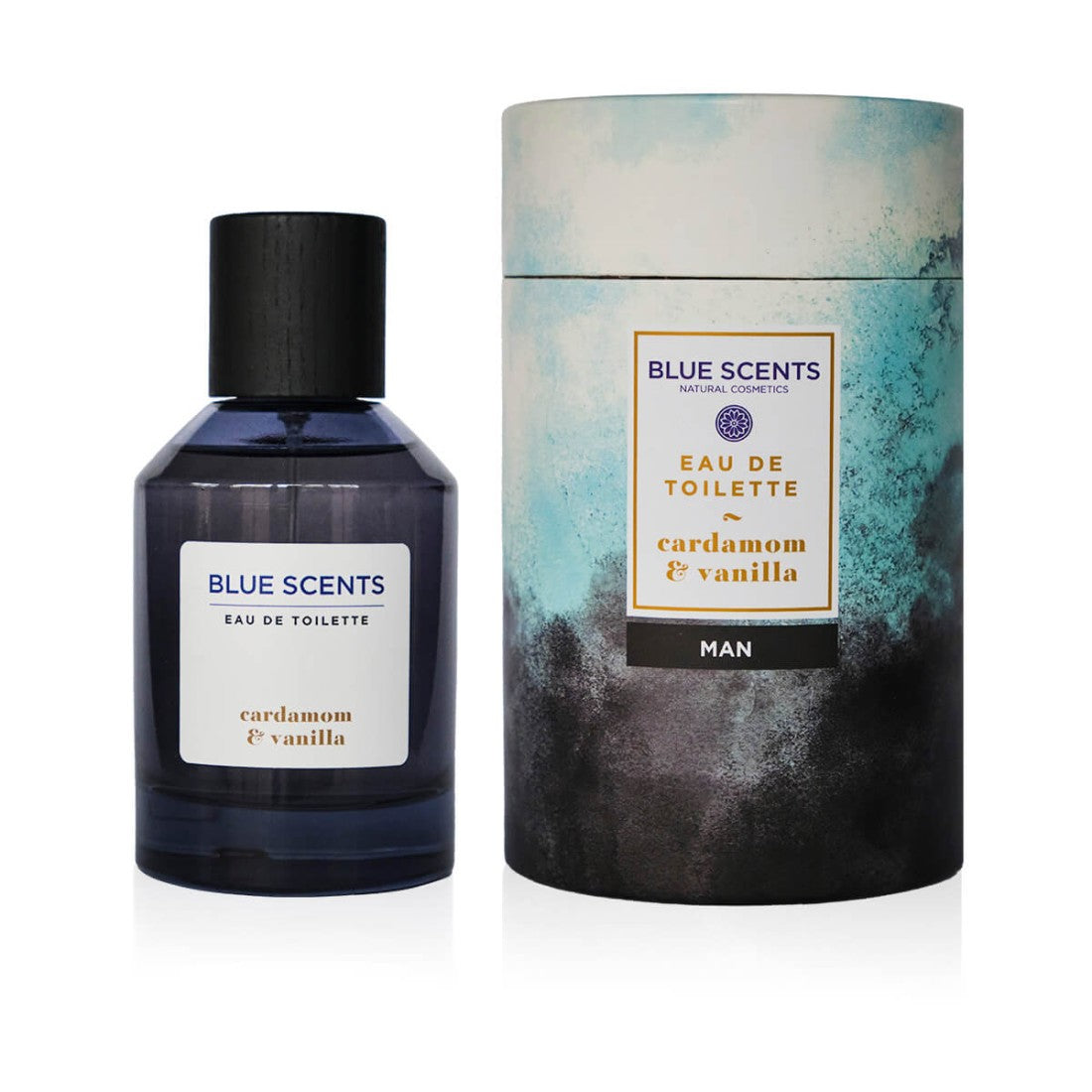 EAU DE TOILETTE CARDAMOM & VANILLA 100ml BLUE SCENTS