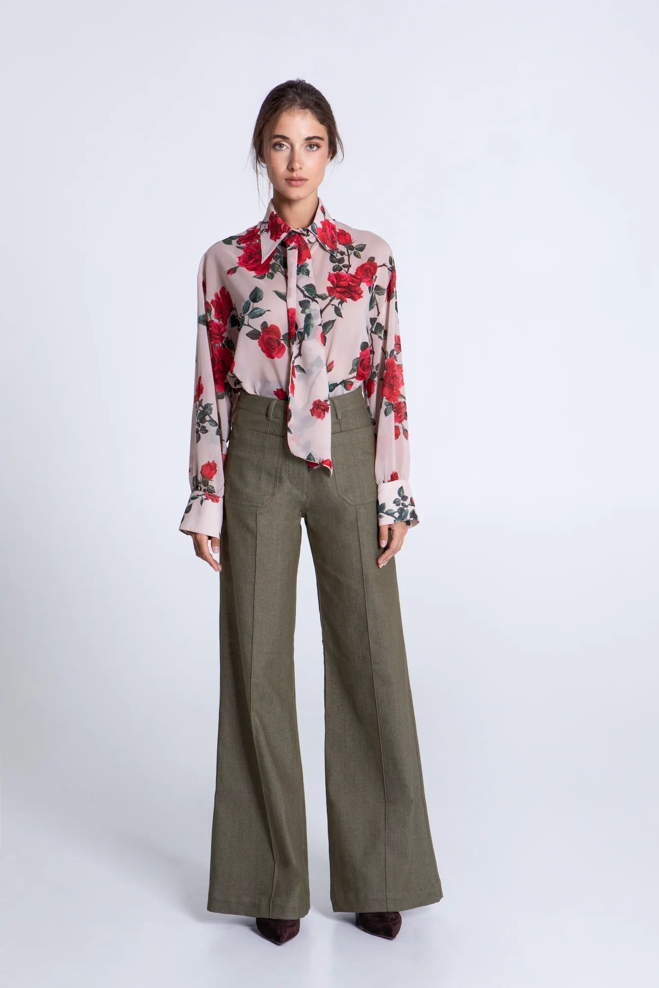 EVELEYA JULIETTE OVERSIZED SHIRT