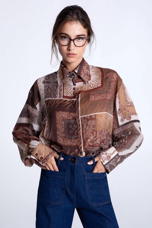 EVELEYA NOMAD OVERSIZED SHIRT