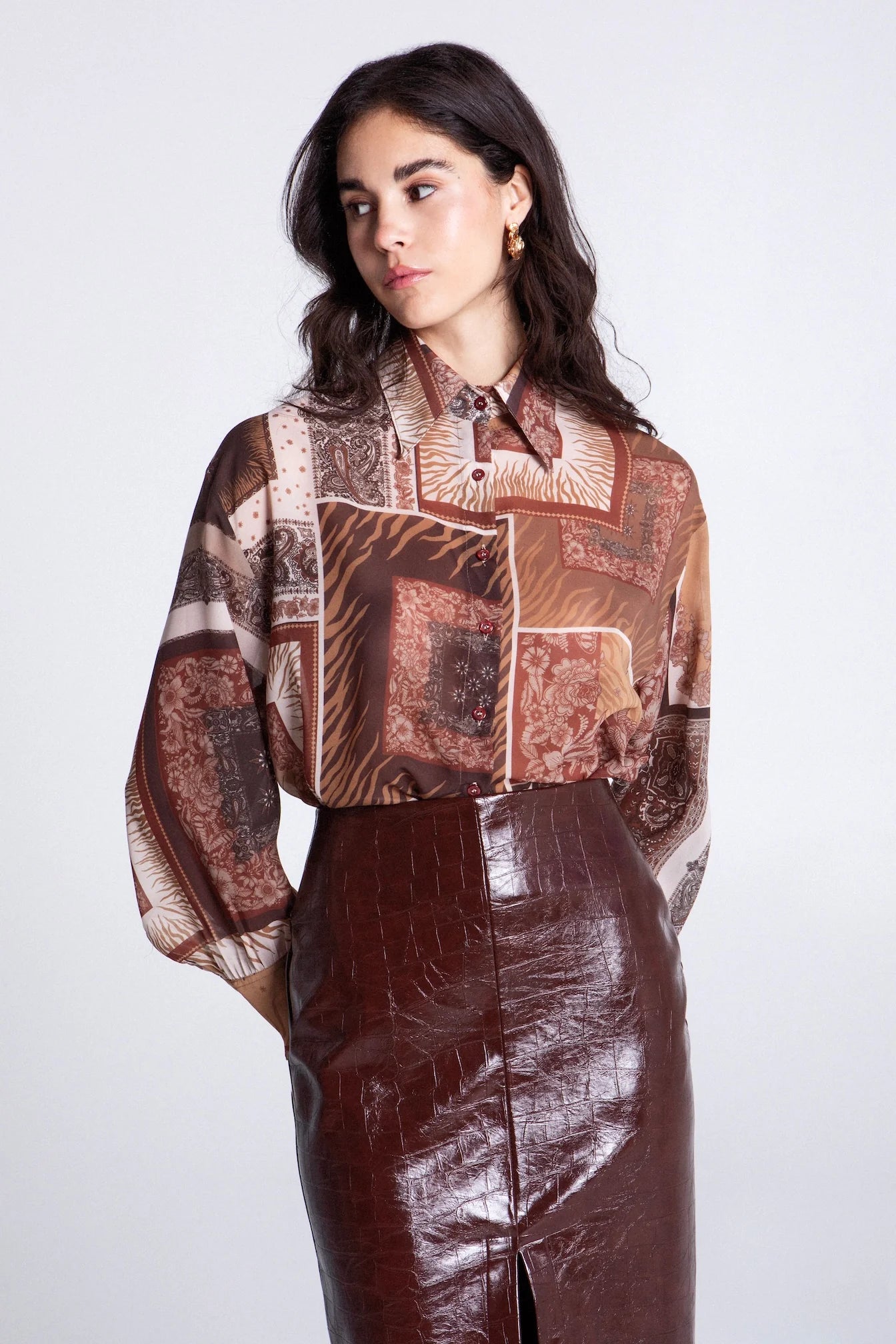 EVELEYA NOMAD OVERSIZED SHIRT