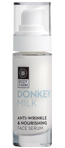 ANTI-WRINKLE & NOURISHING FACE SERUM DONKEY MILK 50ml BODY FARM