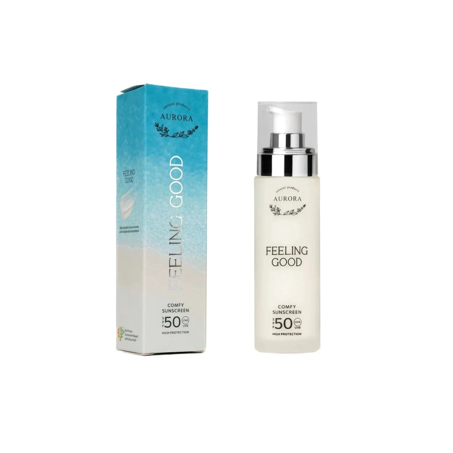 FEELING GOOD COMFY SUNSCREEN SPF50, 50ML AURORA