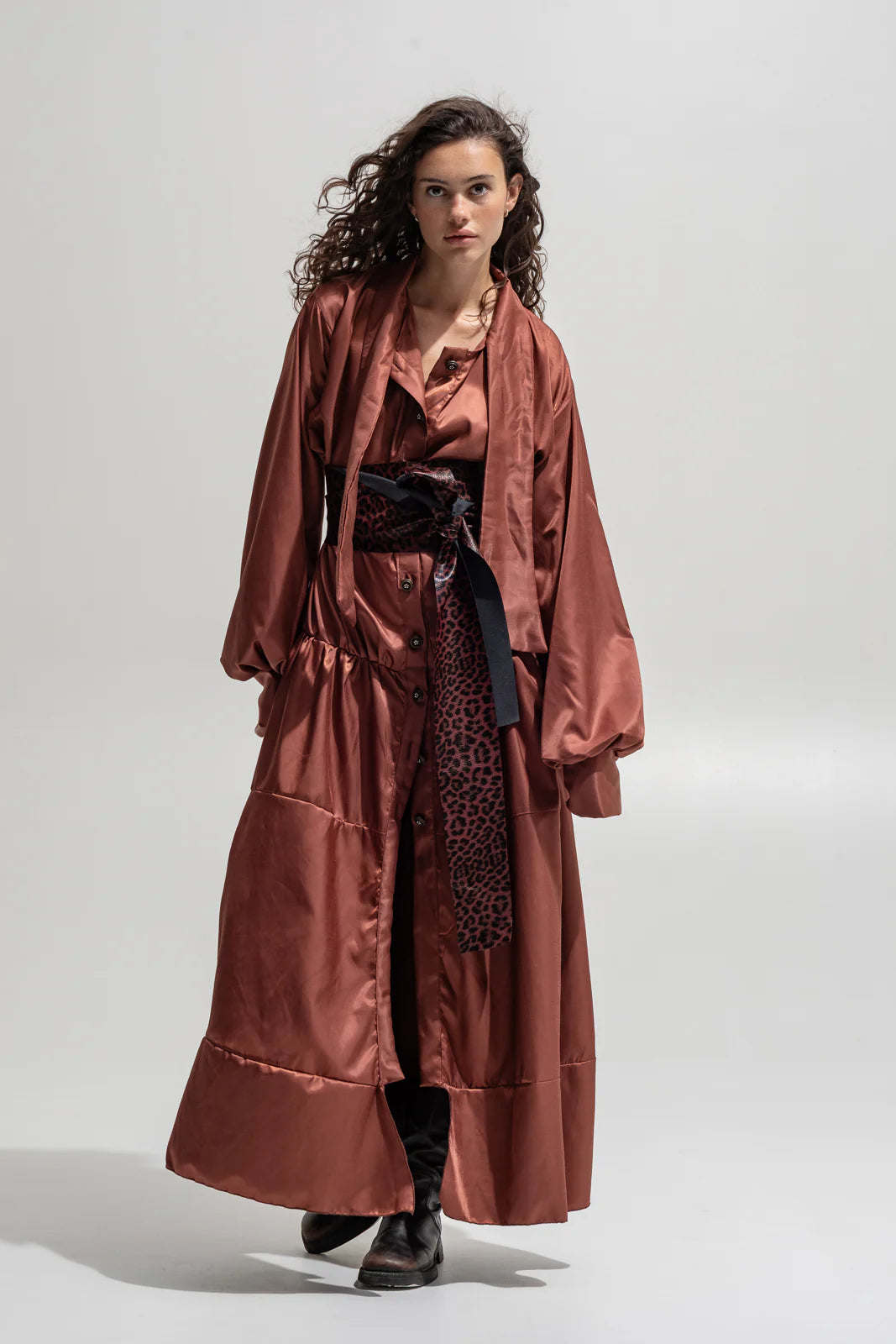 THE JERKINS MAHALA DRESS COPPER