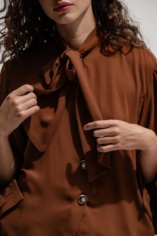 THE JERKINS WEEKO SHIRT CHOCOLATE BROWN