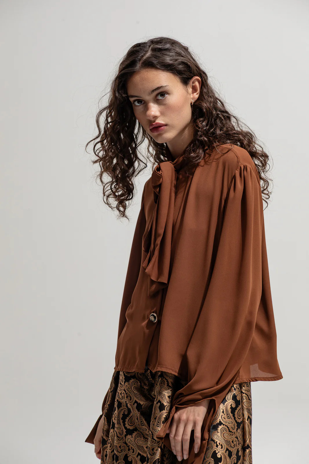 THE JERKINS WEEKO SHIRT CHOCOLATE BROWN