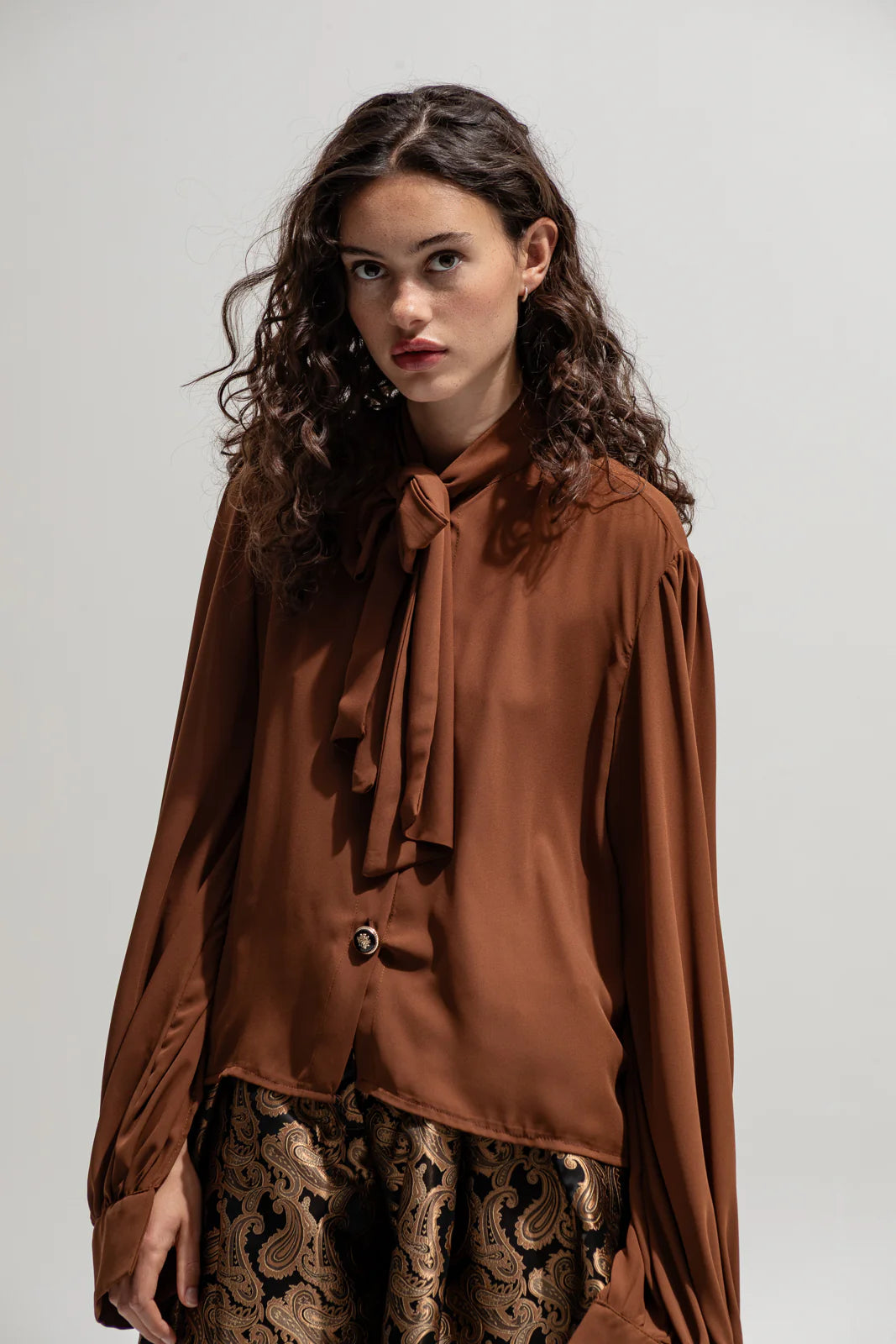 THE JERKINS WEEKO SHIRT CHOCOLATE BROWN