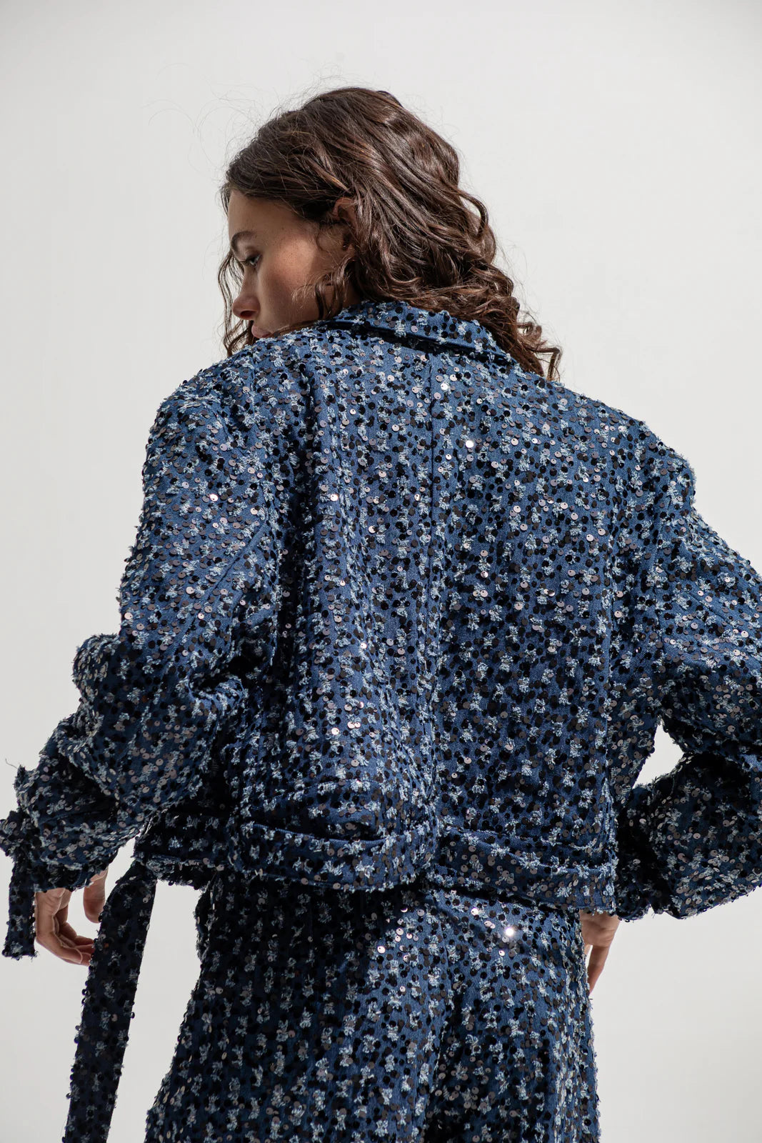 THE JERKINS COLVILLE JACKET DEJIM BLUE