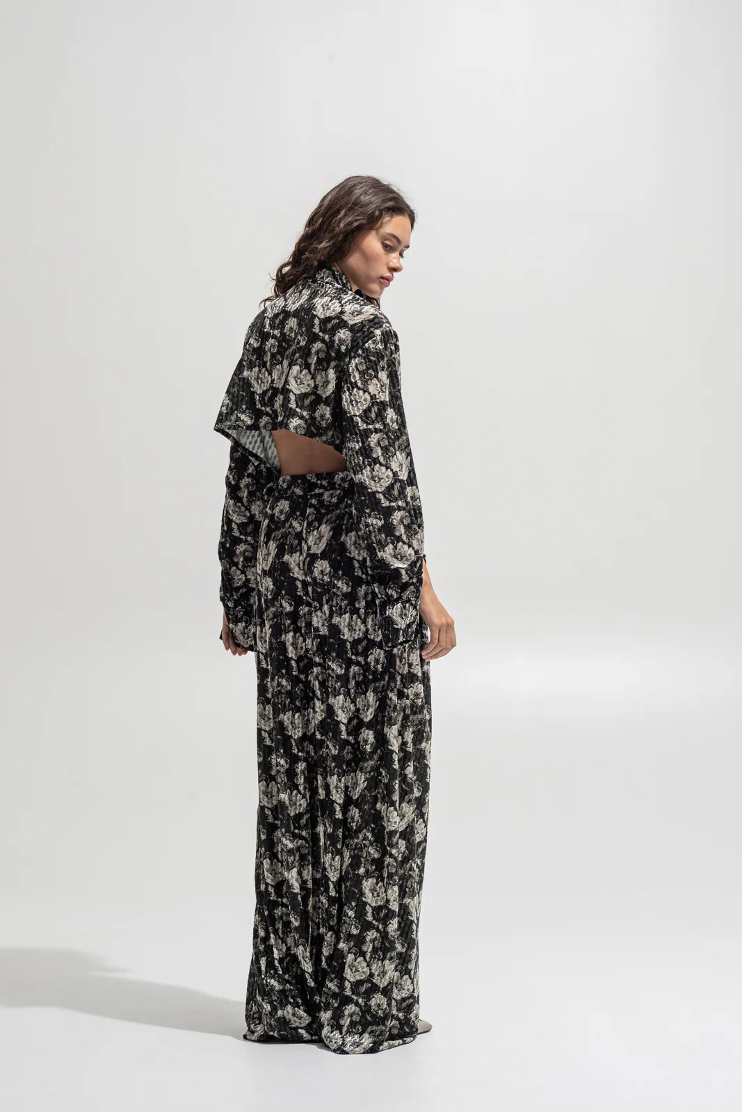 THE JERKINS TENAYA PANTS PRINTED BLACK