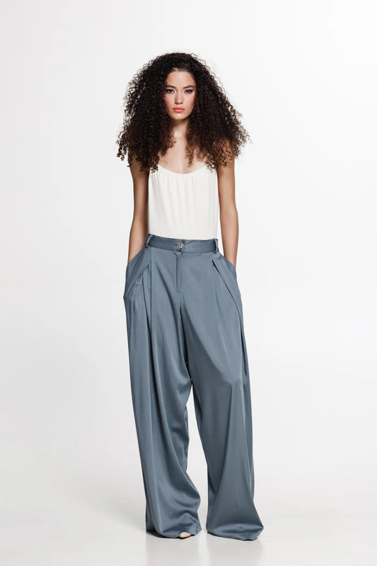 THE JERKINS CHESMU PANTS STONE BLUE