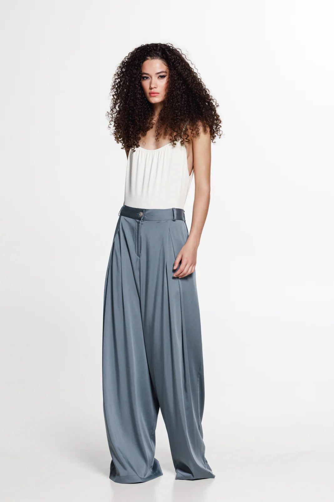 THE JERKINS CHESMU PANTS STONE BLUE
