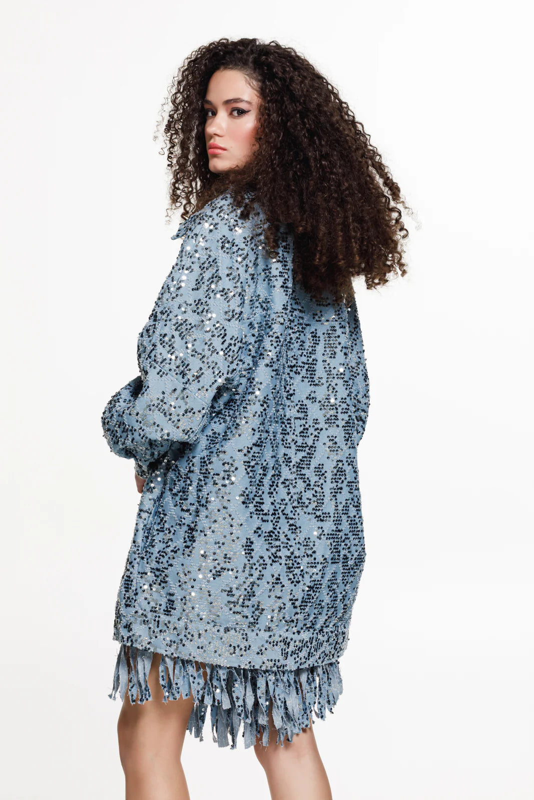 THE JERKINS CHIMALUS DENIM JACKET LIGHT BLUE